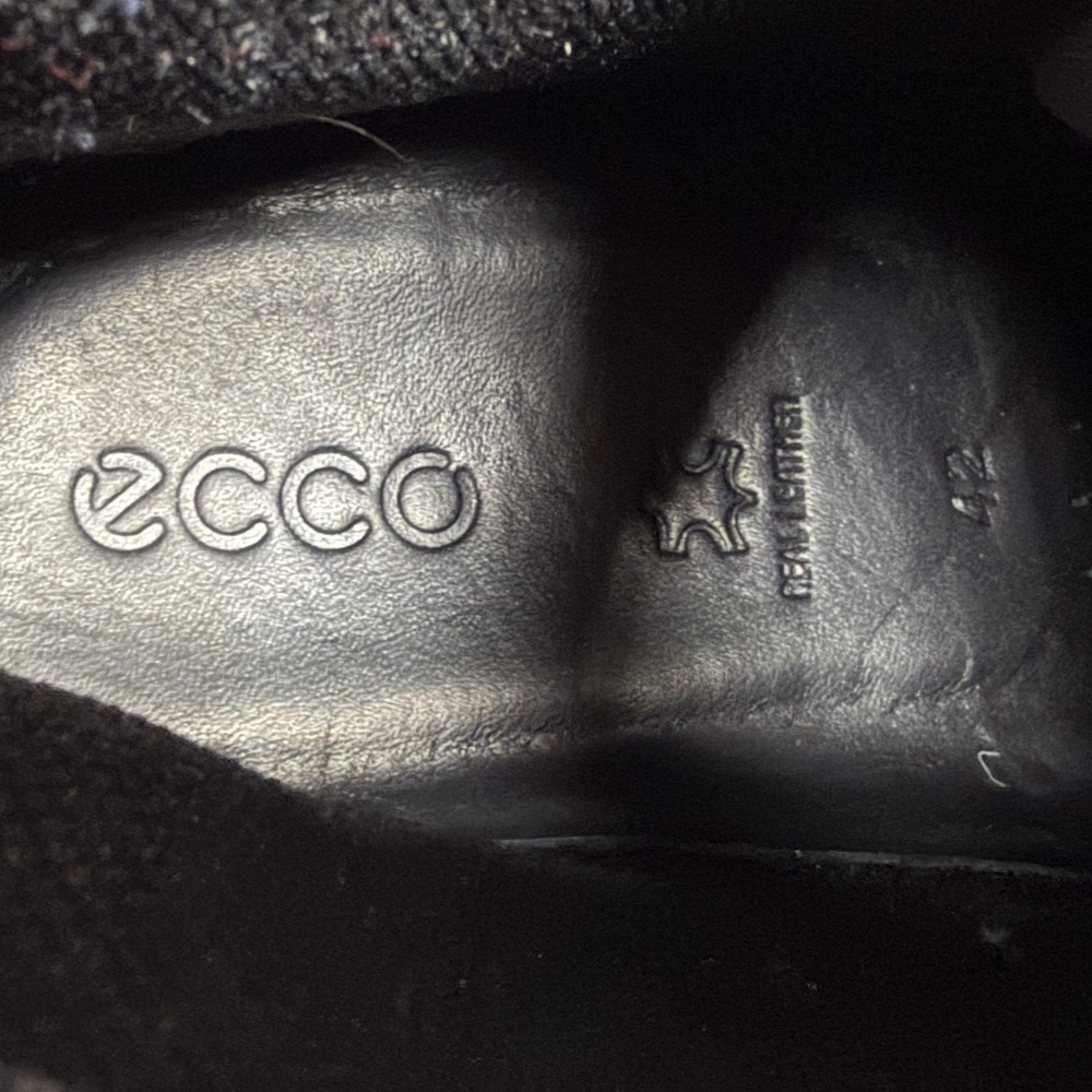 ECCO Bella Boots Womens Size 11 11.5 Gray Leather Ankle Side Zip Booties - Picture 11 of 14